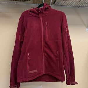 BAERSKIN TACTICAL HOODIE BURGUNDY - M
